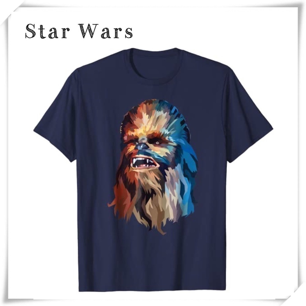 Star Wars Chewbacca Watercolor Art Graphic T-Shirt